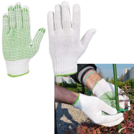 GUANTO DA GIARDINO IN COTONE MULTIUSO TAGLIA M VERDEMAX