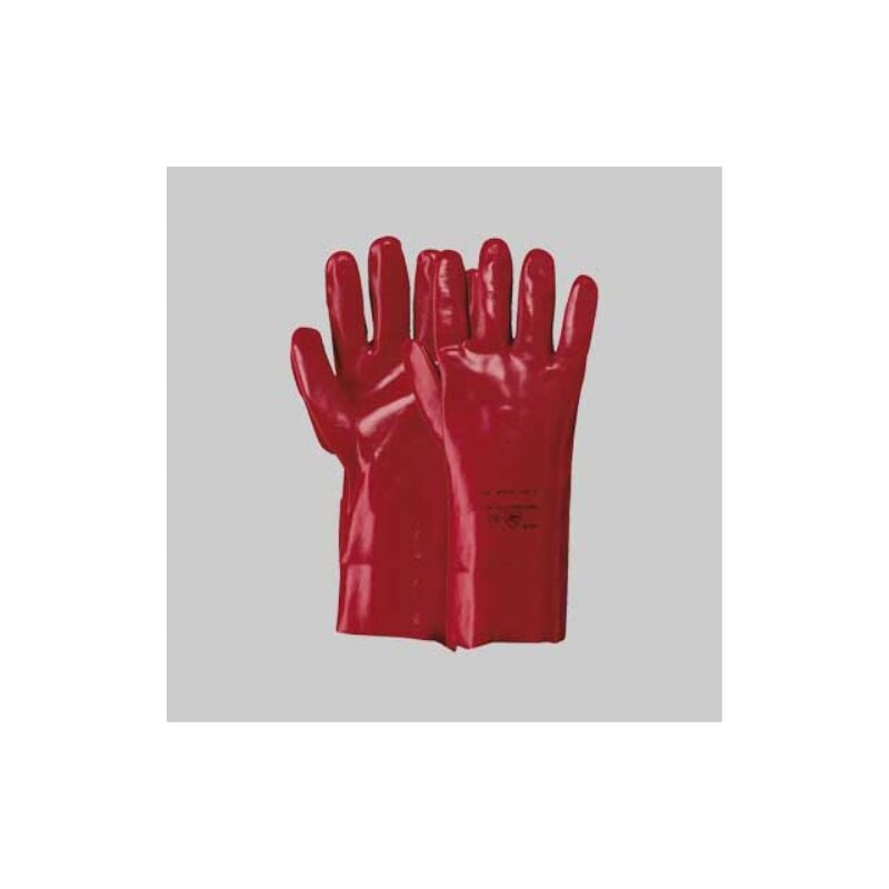 Guanto impregnato pvc tg. 10 (12 paia)