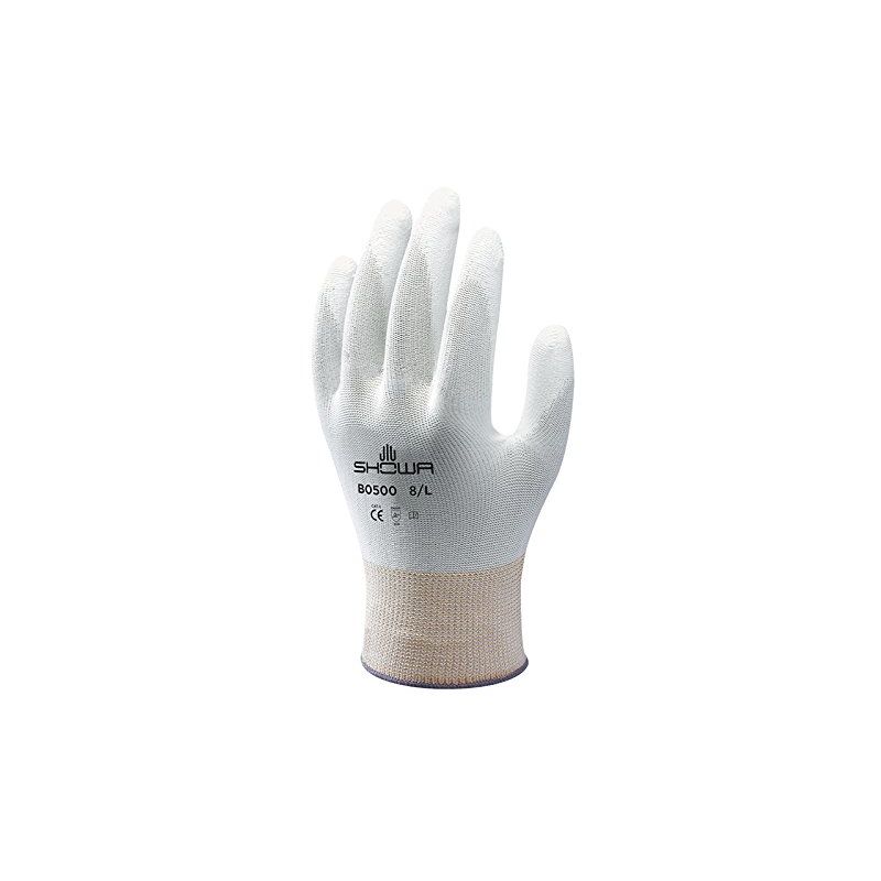 Image of Showa Gloves - Showa Guanti shob500-xl bo500 Bianco guanto, taglia: xl, Bianco (Confezione da 2)