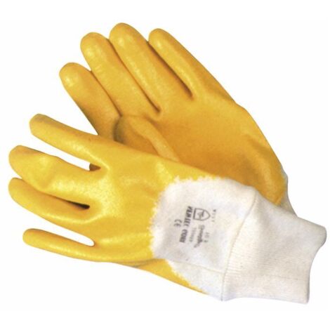 Guanto in tessuto Interlock  100% cotone impregnato in NBR taglia XL