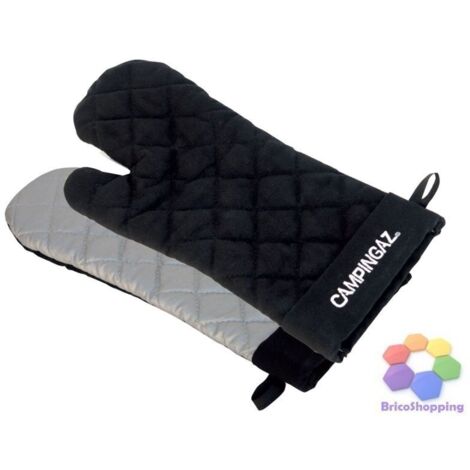 Guanto in tessuto originale campingaz barbecue forno bicolore no scottature 1 pz