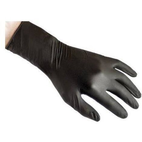 GUANTO NITRILE MONOUSO NERO 78 REFLEXX