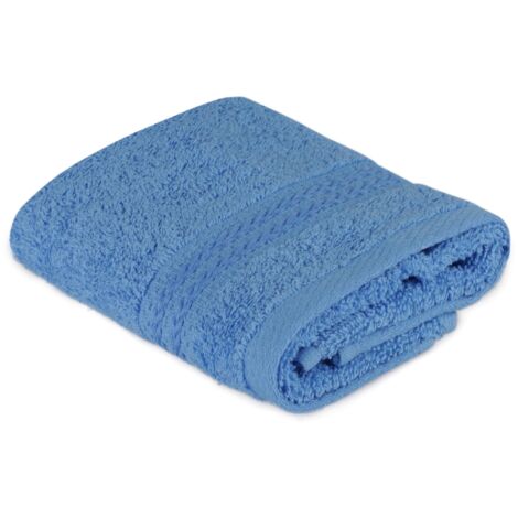 Guanto per il lavaggio Towel 100% Cotone Blu 500 gr/m²