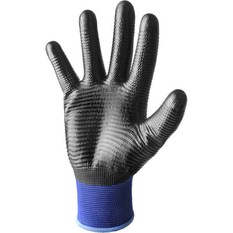 GUANTO POLIEST SPAL/NITRILE RIGATO