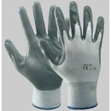 GUANTO POLIESTERE/NITRILE IDEAL STAR Tg. 10 - 12 paia- IDEAL STAR