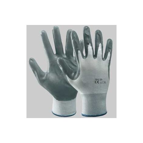 Guanto poliestere/nitrile ideal star tg. 7 conf. da 12 pa