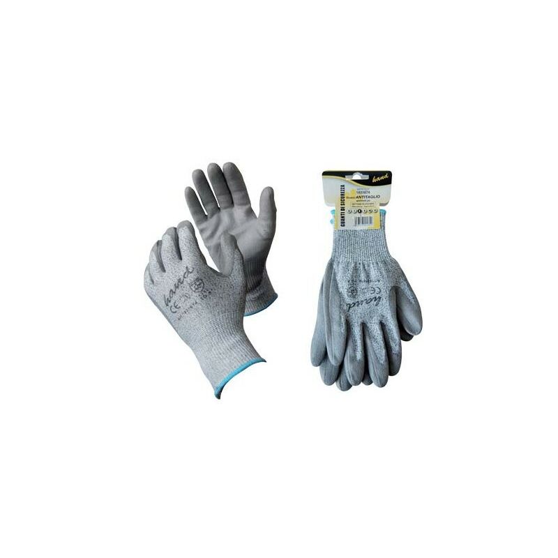 Image of Guanto poliuretano grigio antitaglio Hand maglia pesante sintetico grigio 10 8055742846418 protezione Hand