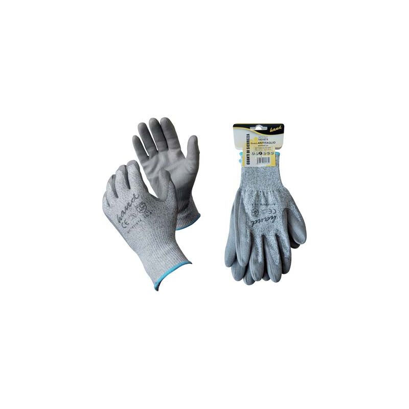 Image of Guanto poliuretano grigio antitaglio Hand maglia pesante sintetico grigio 10