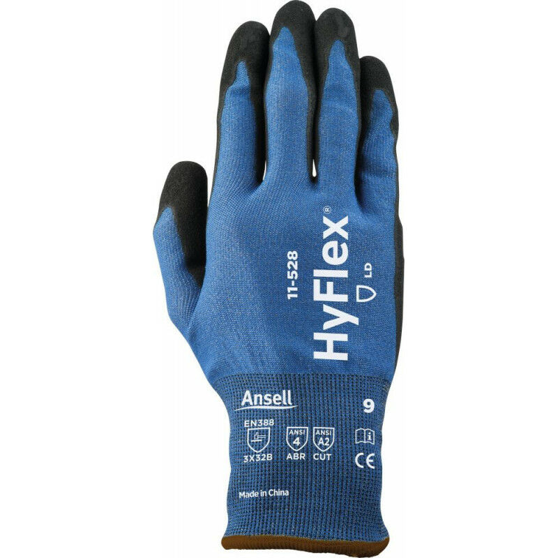 Ansell - Guanto protettivo HyFlex 11-528. Gr. 9