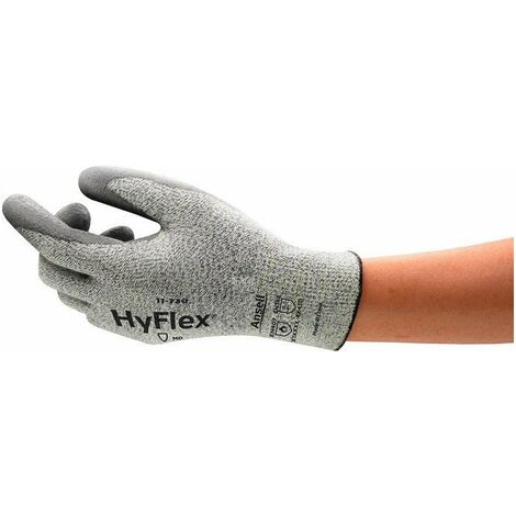 Guanto protettivo resistente al taglio HyFlex® 11-730 Taglia 10 grigio EN 388 PSA II 12 PA (confezione da 12)