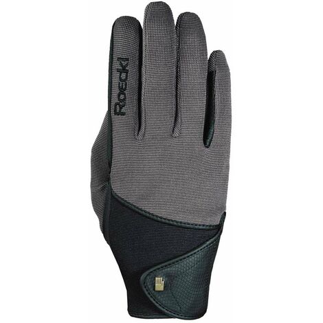 Guanto Roeckl estivo modello Madison per adulto dal taglio anatomico ultra confortevole: 6, Grigio