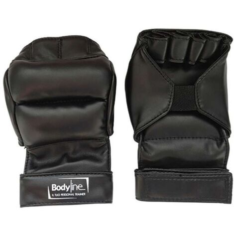 Guantoni da fit boxe imbottiti chiusura a velcro