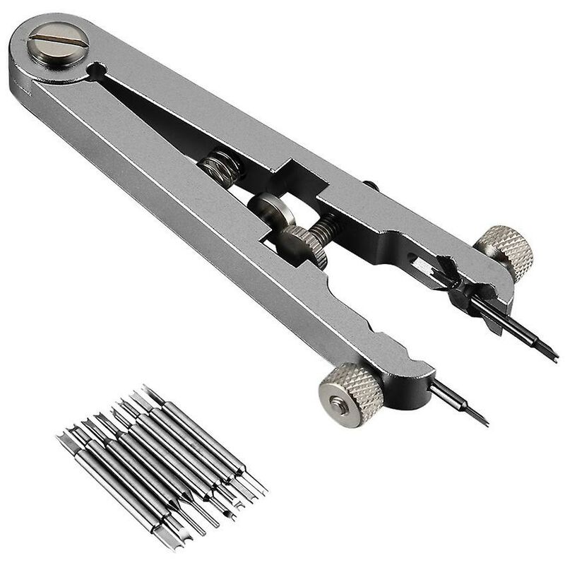 Image of Fortuneville - Guarda il set di pinzette standard per la rimozione della pinzetta della barra a molla del cinturino in acciaio inossidabile