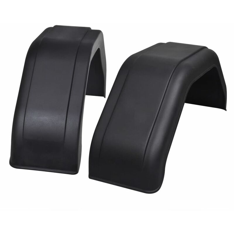 

Vidaxl - Guardabarros para remolques, 200 x 680 mm, 2 pzas - Negro
