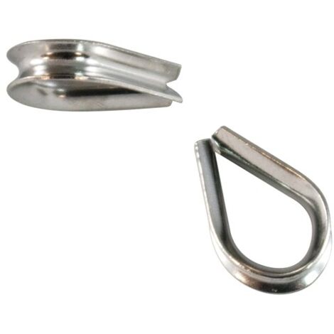 GUARDACABO INOXIDABLE BL.4 PZS - 3 MM