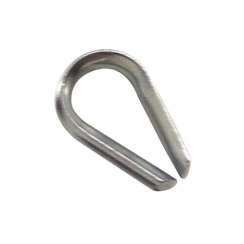

Guardacabos zincado para cable 10 mm.