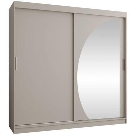 Guardaroba Hartford 507, Cachemire, 200x200x62cm, Porte guardaroba: Scorrevoli, Numero di ripiani: 0
