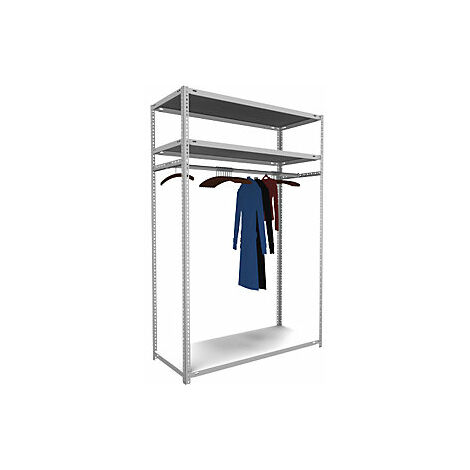 Guardarropa-estantería atornillable modular  H x A x P 2000 x