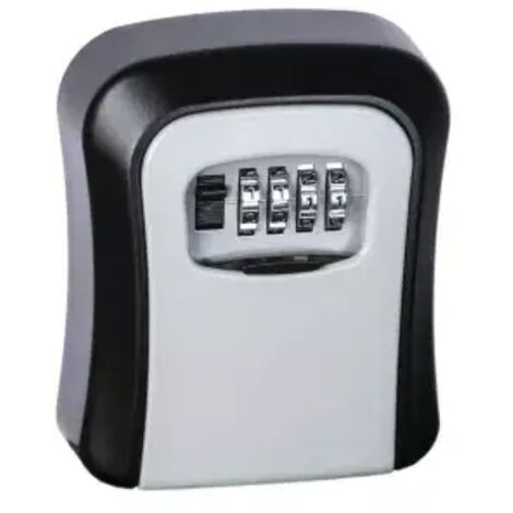GUARDIANKEY - Mini coffre à clé à serrure à combinaison mécanique, pour installation en intérieur ou en extérieur, 11,5x9,5x4 cm