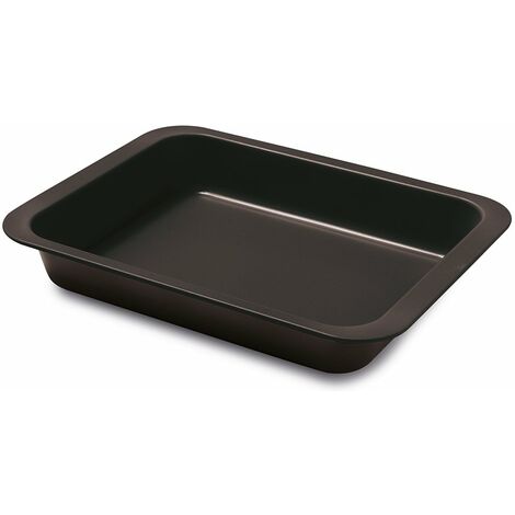 Guardini Gardenia, Lasagnera 28x36cm, Acciaio con rivestimento antiaderente, Colore nero