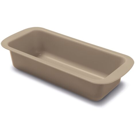 Guardini Gold Elegance, Stampo Plumcake 30x11cm, Acciaio con rivestimento antiaderente, Colore oro