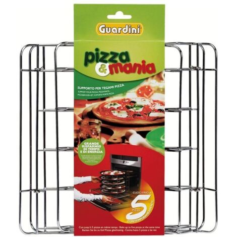 Guardini Griglia Porta Pizze per una Cottura Perfetta in Casa Garantita per Risultati Ottimali nella Preparazione delle Tue Specialita' Culinarie