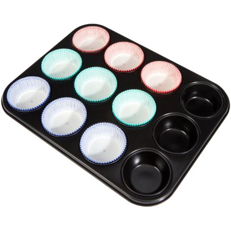 Guardini Stampo Muffin Gardenia 12 Posti con 60 Pirottini