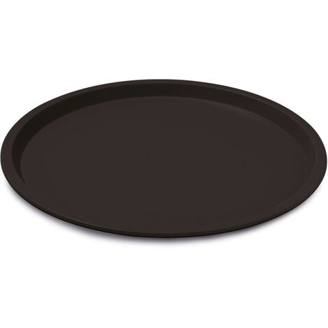 Guardini, Teglia pizza Ø 32 cm, Acciaio con rivestimento antiaderente, Nero, Made in Italy, Linea Gardenia