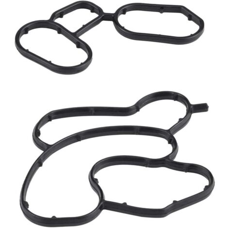 Guarnizione alloggiamento filtro olio motore compatibile con BMW Serie 1, 3, 5, X1 e X3 (riferimenti: 11427508970 e 11427508971).