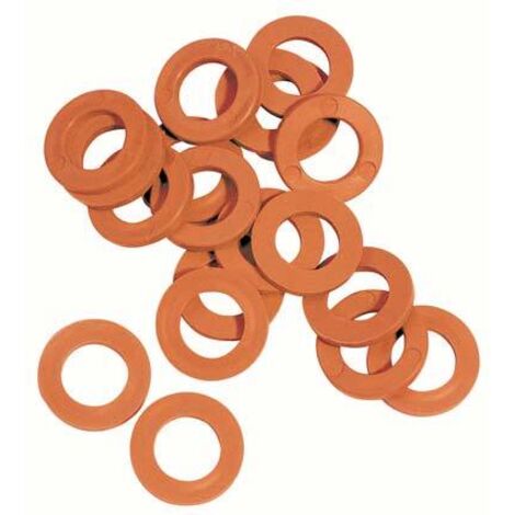 GUARNIZIONE CUOIO X REGOLATORE E FLESSIBILE GPL - MM 17X11 H.MM 3 CF=PZ 100- 1 confezioni