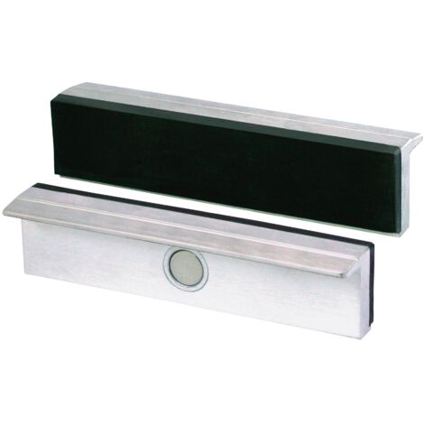 Guarnizione di protezione per morsa tipo G per ganasce da 100 mm con rivestimento in gomma in alluminio