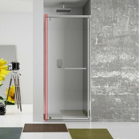 Guarnizione di ricambio verticale per anta battente 67-71 cm New Plus