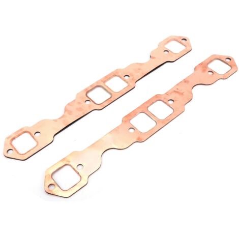 Guarnizione di scarico riutilizzabile placcatura in rame, buona tenuta Guarnizione per porta quadrata facile da installare Non si crepa 2 pezzi con 2 guarnizioni per la casa