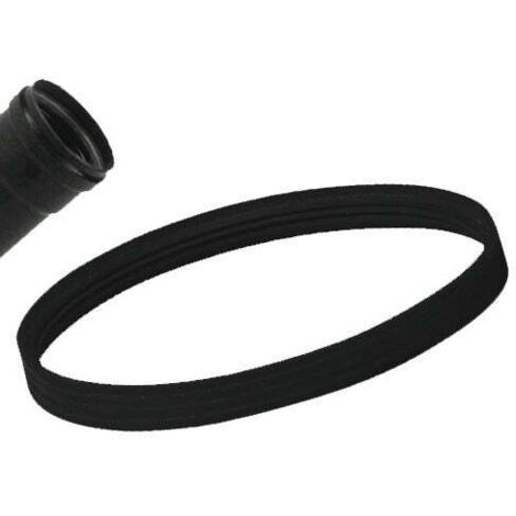 Guarnizione Di Tenuta In Silicone Nero Per Tubi Stufa Ala Aeternum   10 Cm