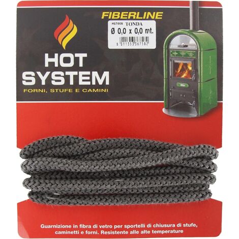 GUARNIZIONE FIBRA VETRO 12MMX2,5M STUFA