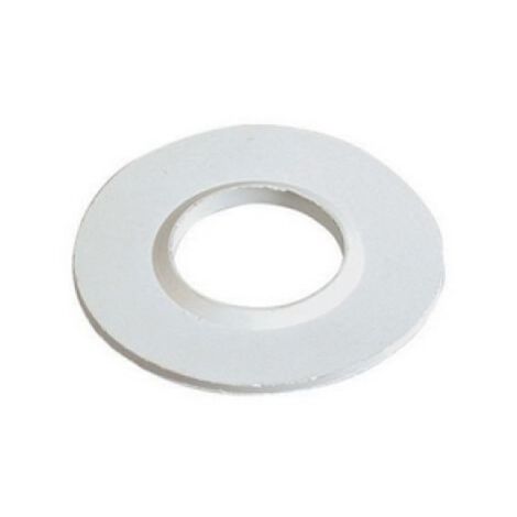 GUARNIZIONE IN GOMMA BIANCA CON BORDO LEGGERO 3/4  mm. 2,3 (Pz.100)