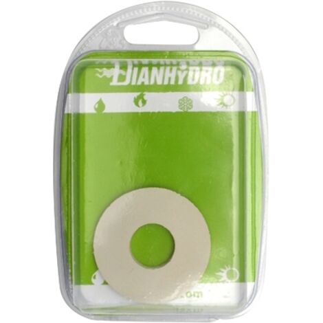 GUARNIZIONE IN GOMMA BIANCA CON BORDO LEGGERO BLISTER 3/4 FAIDF