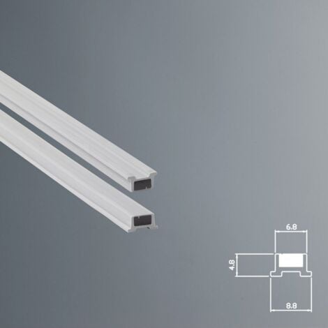 Guarnizione Magnetica Box Doccia in Gomma EC-MAG-067  KIT 2 PEZZI Grigio