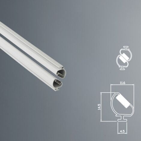 Guarnizione Magnetica Box Doccia in Gomma EC-MAG-3322 Bianco