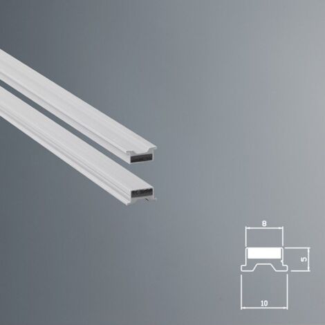 Guarnizione Magnetica Box Doccia in Gomma EC-MAG-57-33  KIT 2 PEZZI Bianco