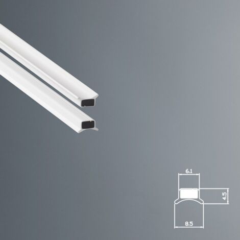 Guarnizione Magnetica Box Doccia in Gomma EC-MAG-5771  KIT 2 PEZZI Bianco