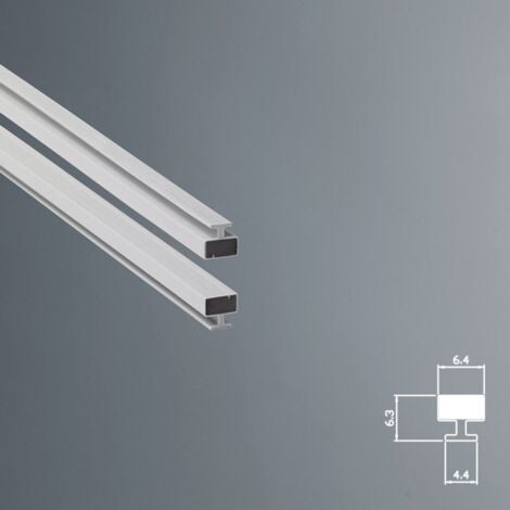 Guarnizione Magnetica Box Doccia in Gomma EC-MAG-7332  KIT 2 PEZZI Grigio
