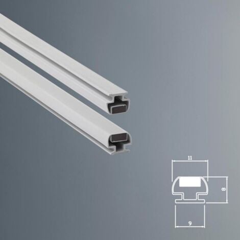 Guarnizione Magnetica Box Doccia in Gomma EC-MAG-9-41 - KIT 2 PEZZI Bianco
