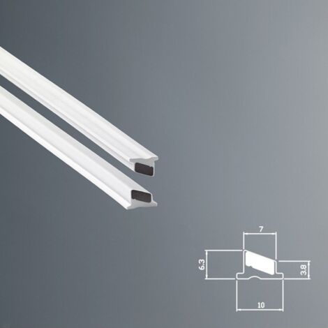 Guarnizione Magnetica Box Doccia in Gomma EC-MAG-R52  KIT 2 PEZZI Grigio