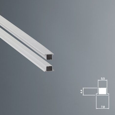 Guarnizione Magnetica Box Doccia in Gomma EC-MAG-R55T KIT 2 PEZZI Bianco