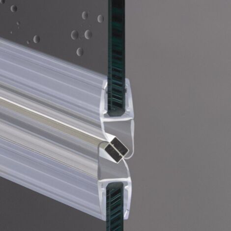 Guarnizione Magnetica Box Doccia Profilo Vetro 6mm 8mm EC-1412 KIT 2 PEZZI