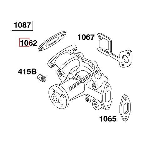 Guarnizione originale motore rasaerba tagliaerba BRIGGS & STRATTON 820093