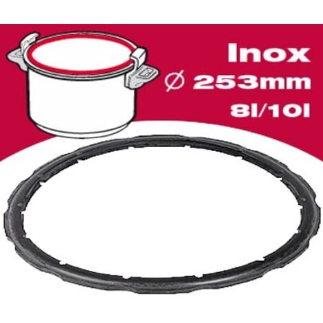 Guarnizione pentola a pressione seb clipso acciaio inox 8 10 litri