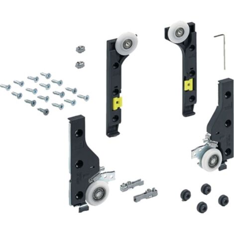 Guarnizione per ante scorrevoli 1 set completo 30 kg HETTICH