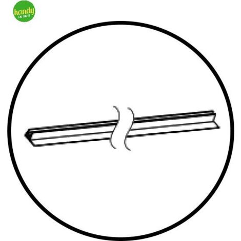 Guarnizione per box doccia Danubio nero opaco Silqua by Mobo